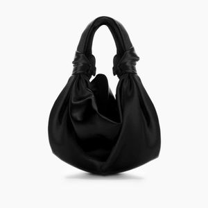 Sleeper Bambola Mini Bag in Black Satin